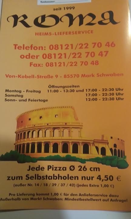 Pizza-Heimservice Roma